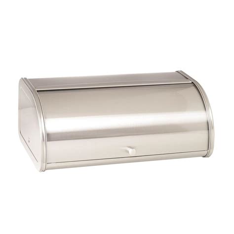 anchor hocking fingerprint free brushed steel bread box|Anchor Hocking 98949 Fingerprint Free Brushed Steel Bread .